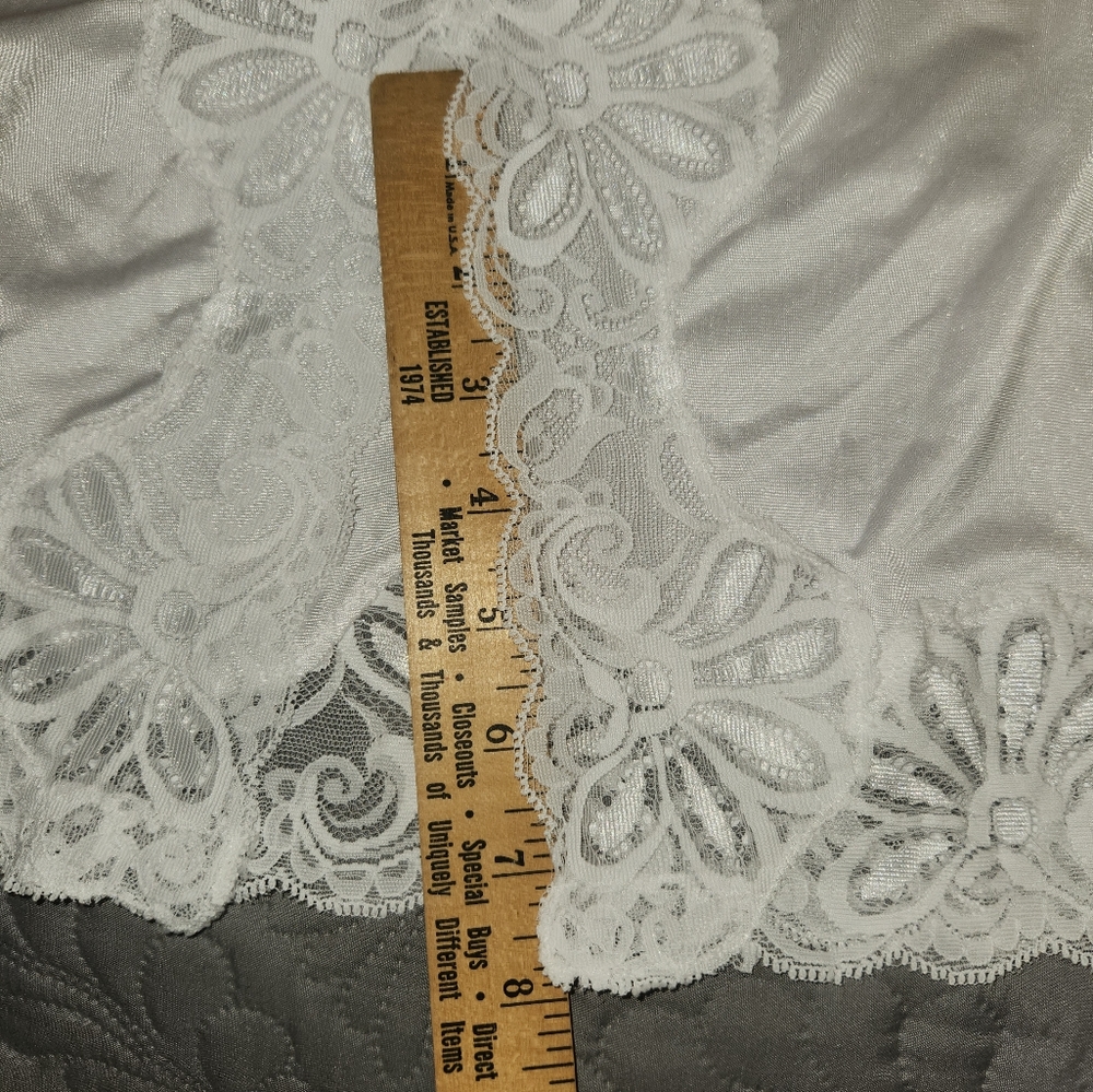 NWT Shadowline White Full Slip 38/26" - Picture 9 of 12